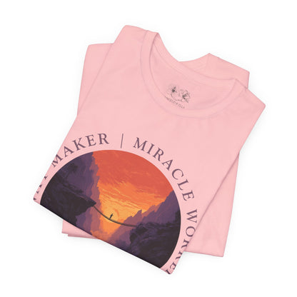 "Way Maker" Faith Bridge T-Shirt —  Inspirational Christian Tee
