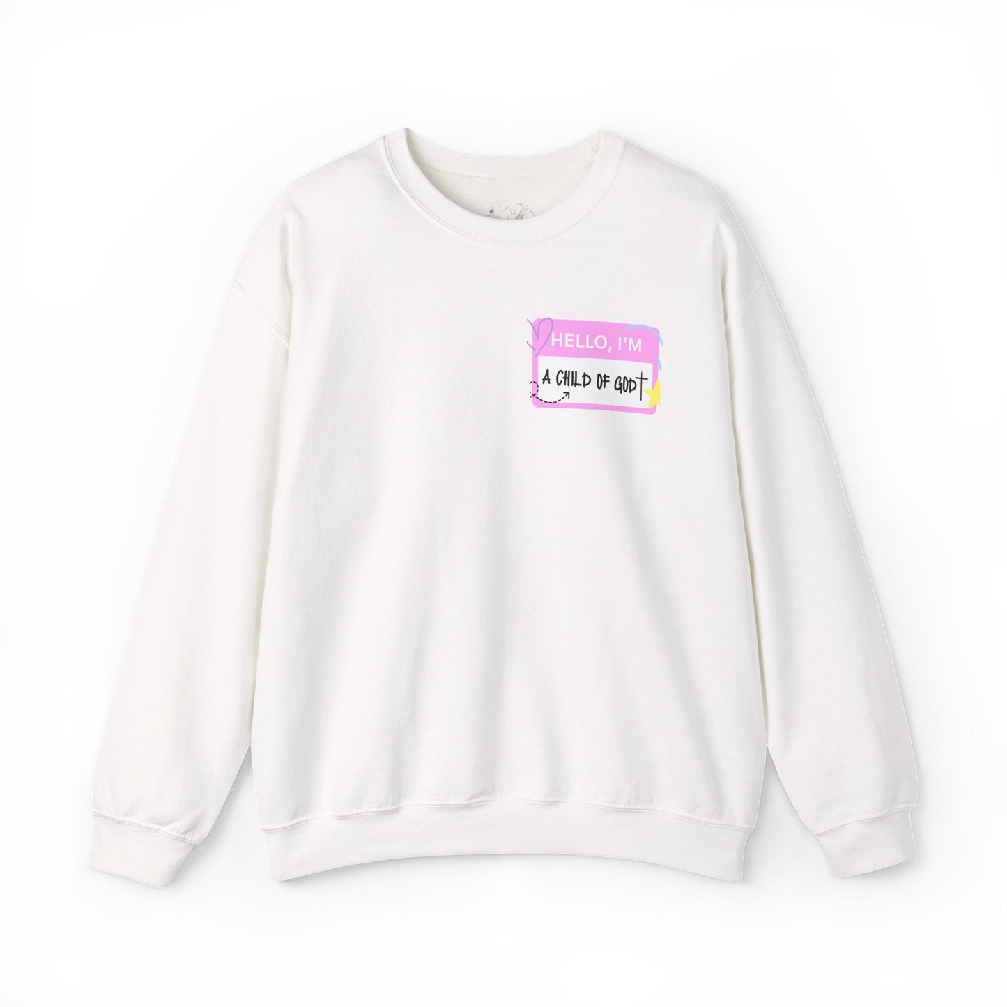"Hello I'm - A Child of God" Crewneck Sweatshirt