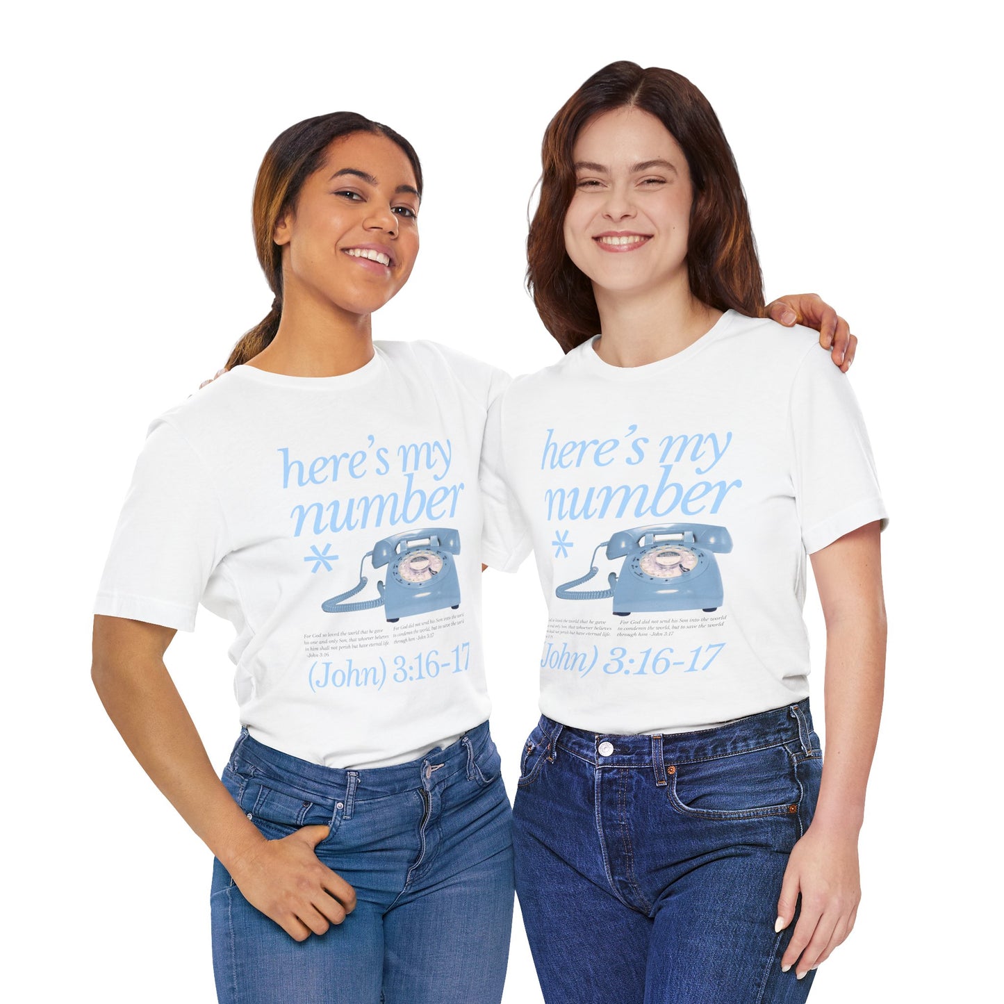 Here’s My Number Tee